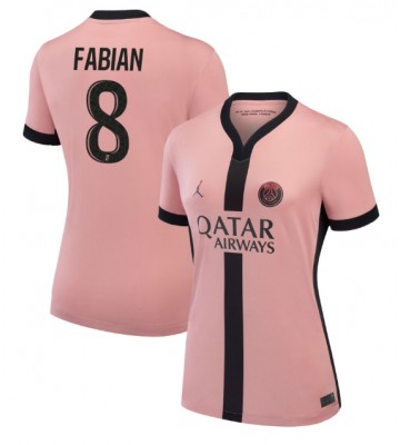 Paris Saint-Germain Fabian Ruiz #8 Tercera Equipación Mujer 2024-25 Manga Corta